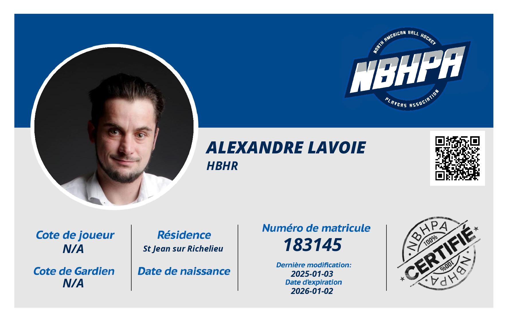 Alexandre Lavoie