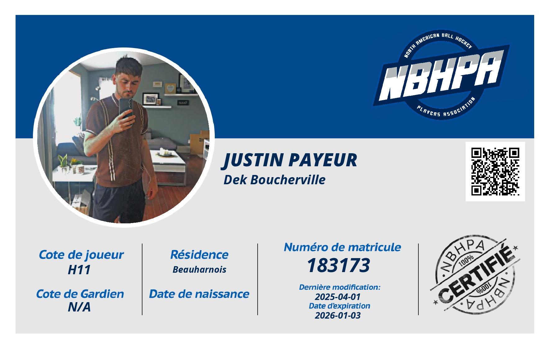 Justin Payeur