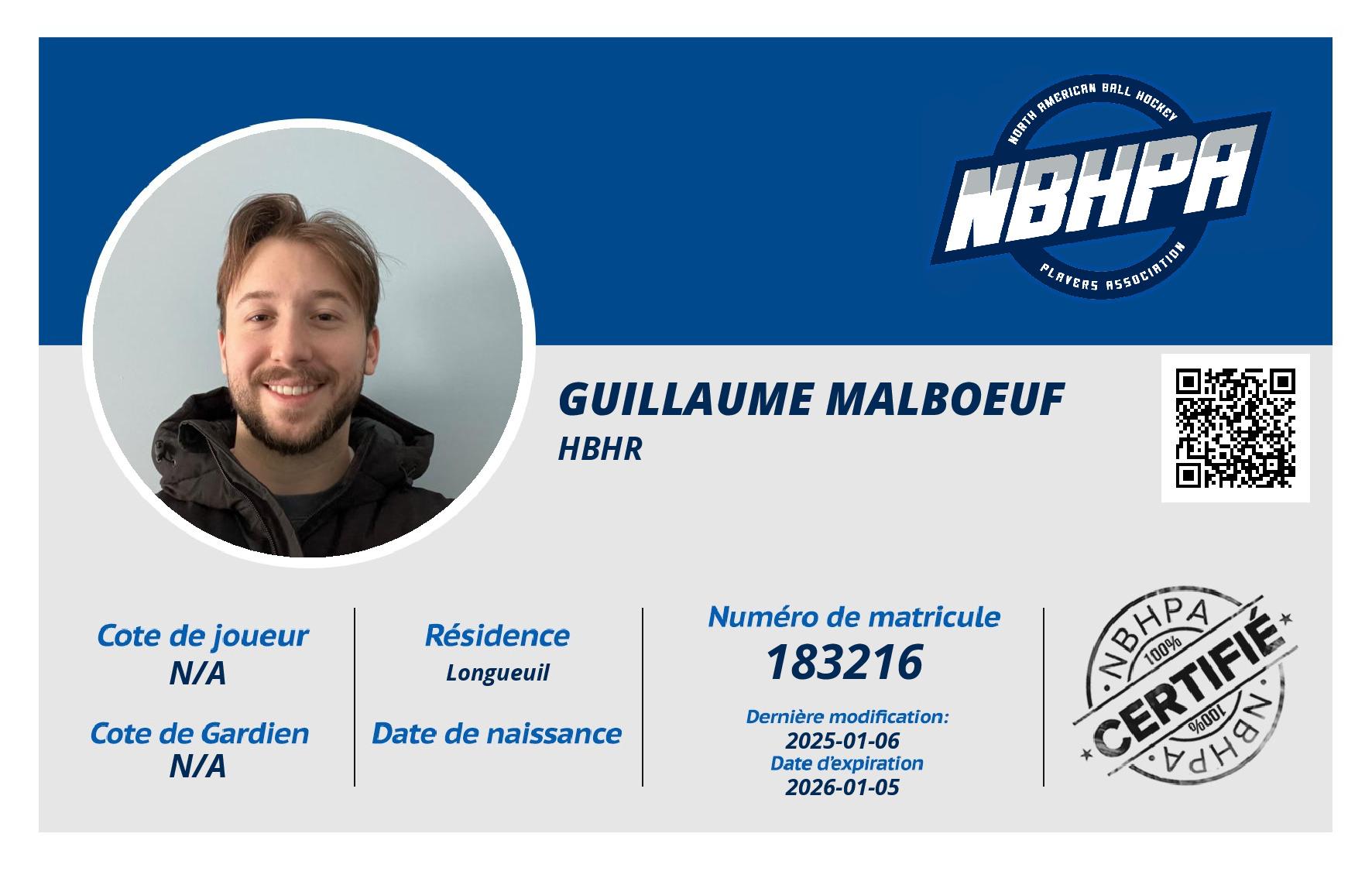 Guillaume Malboeuf