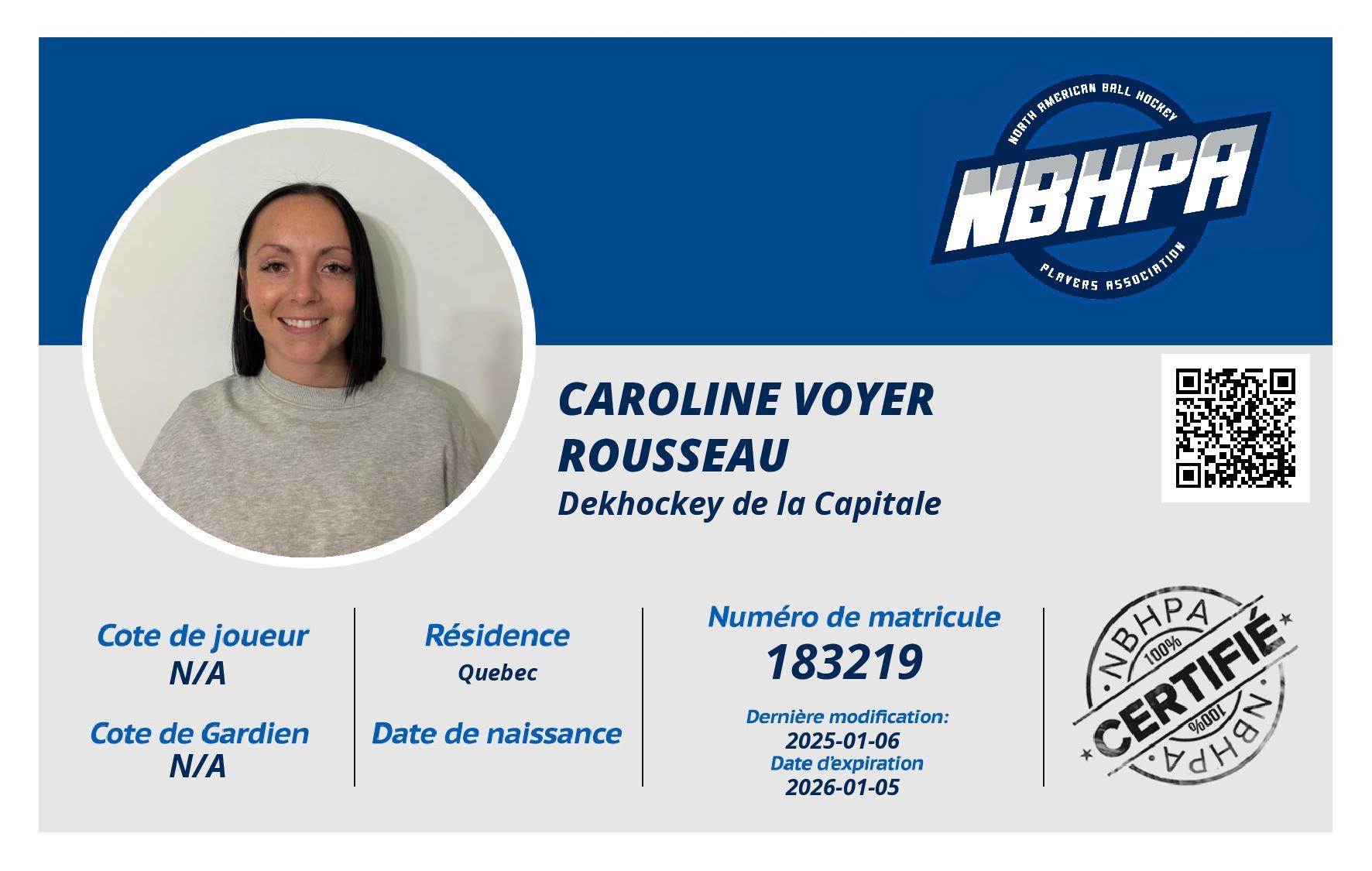 Caroline Voyer Rousseau