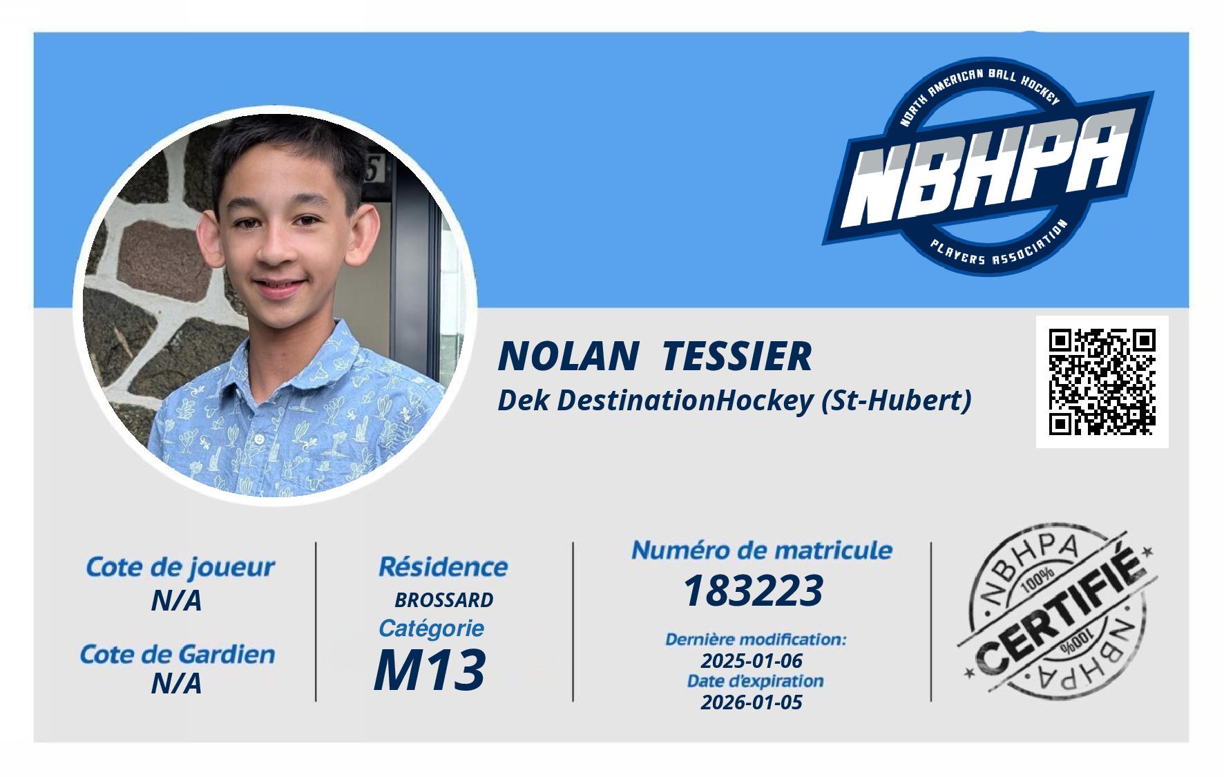 Nolan  Tessier