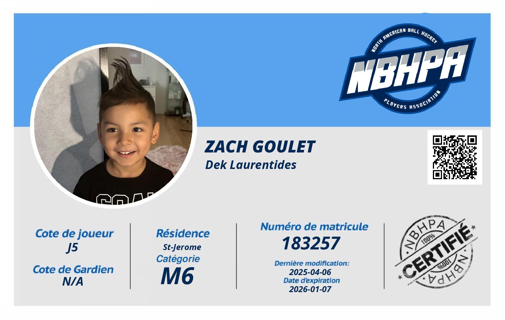 Zach Goulet