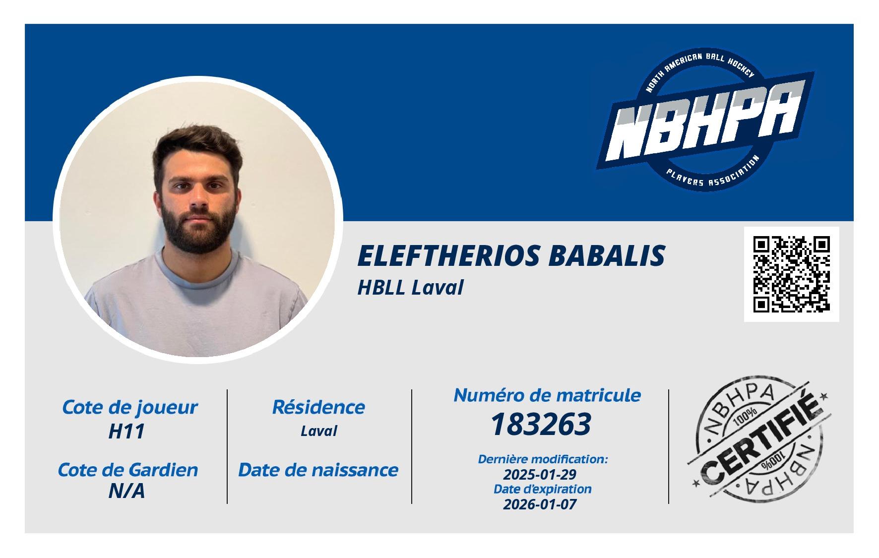 Eleftherios Babalis