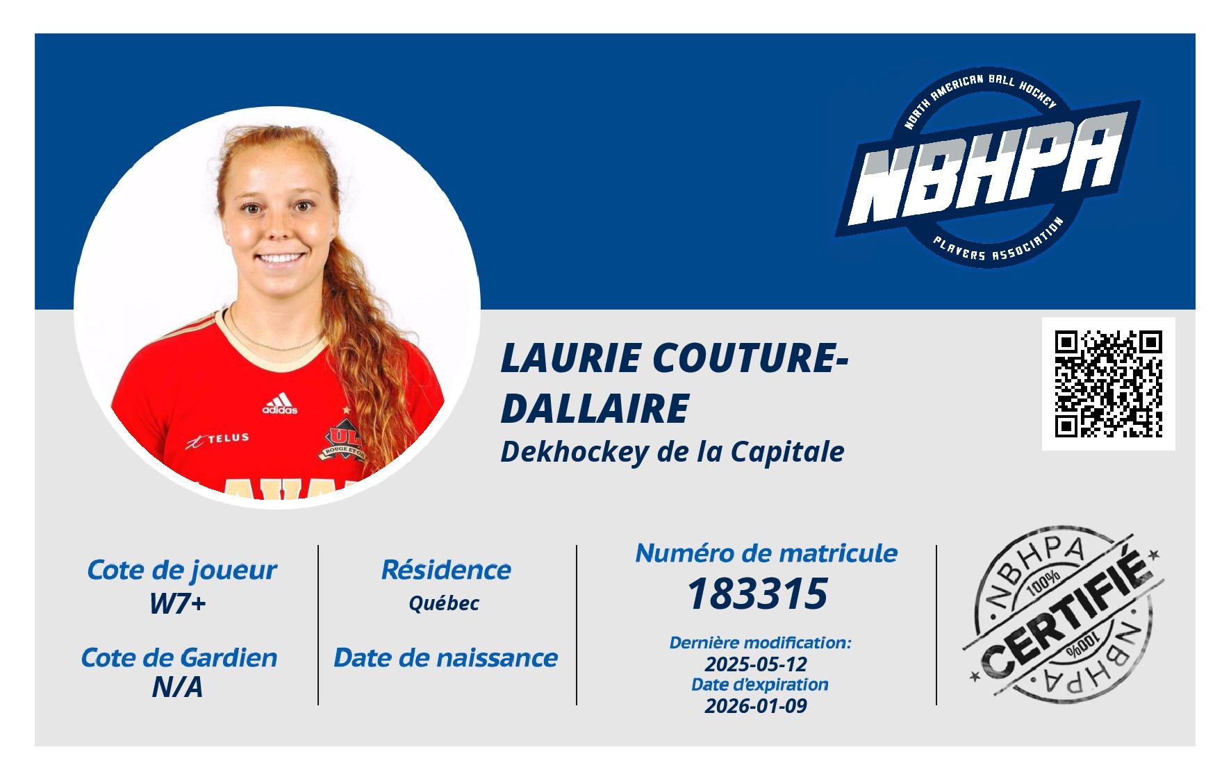 Laurie Couture-Dallaire 