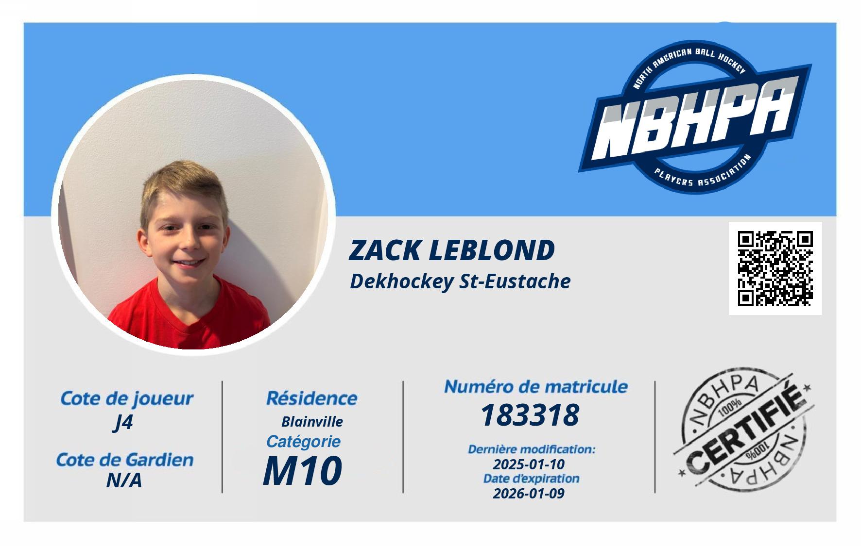 Zack Leblond
