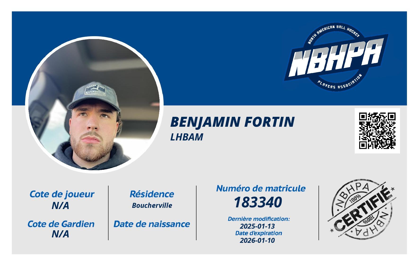Benjamin Fortin