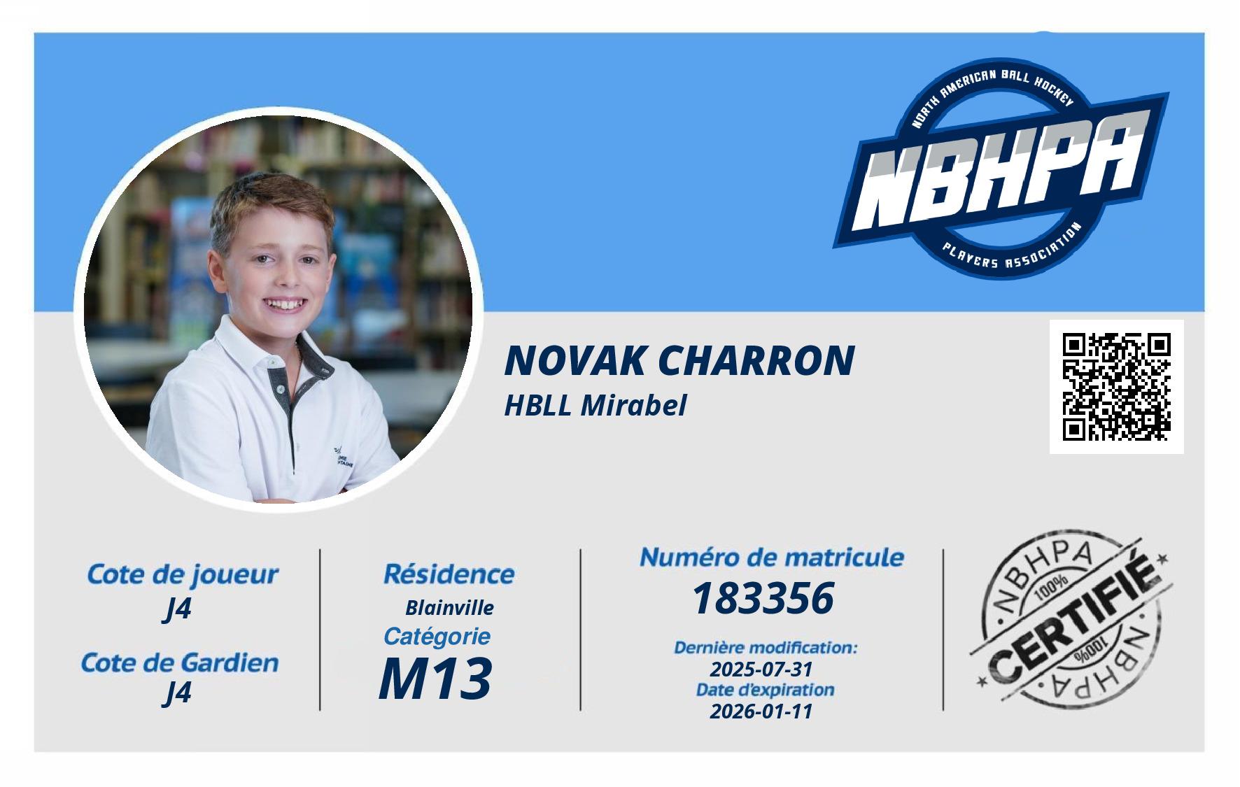 Novak Charron