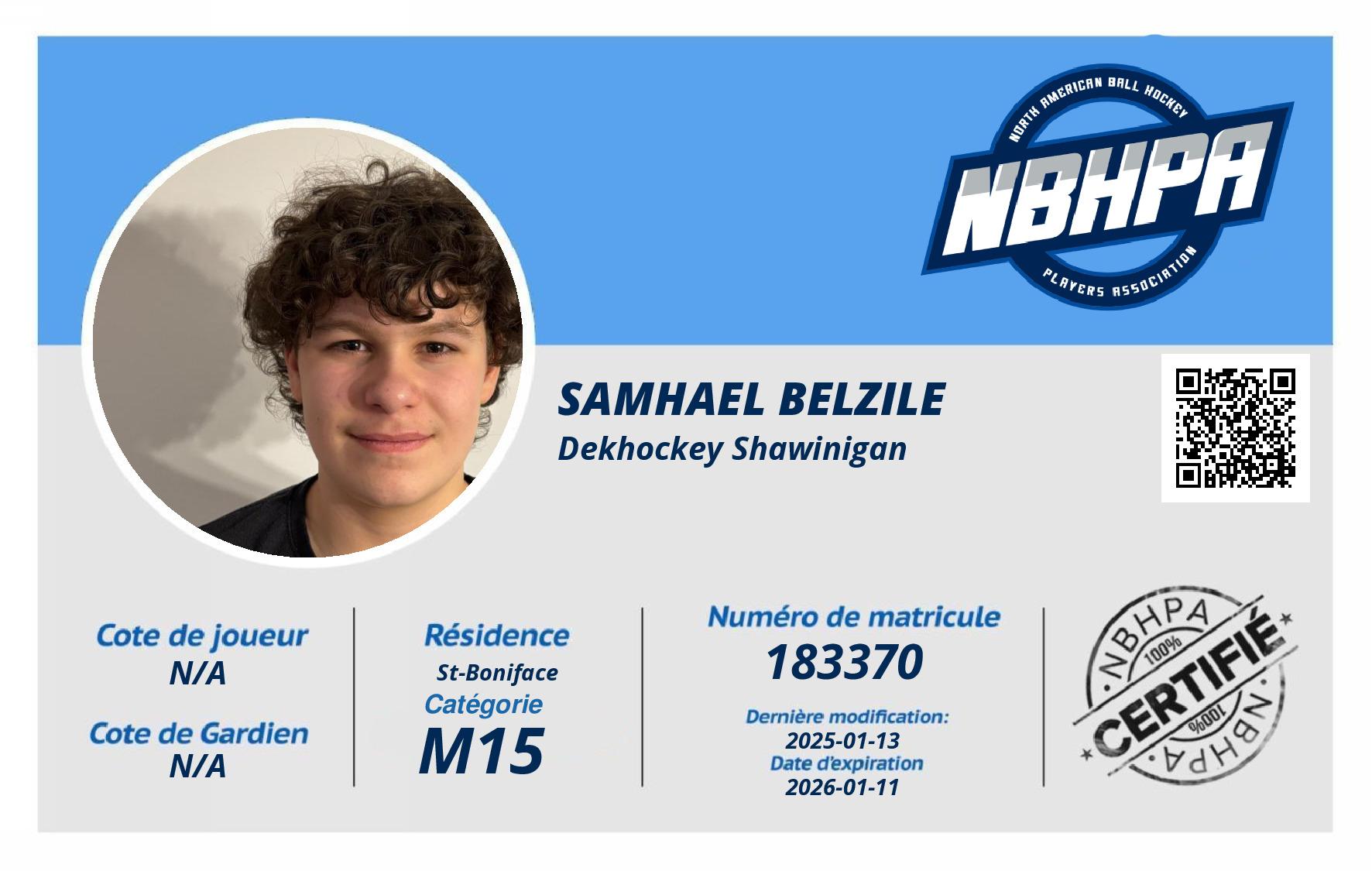 Samhael Belzile