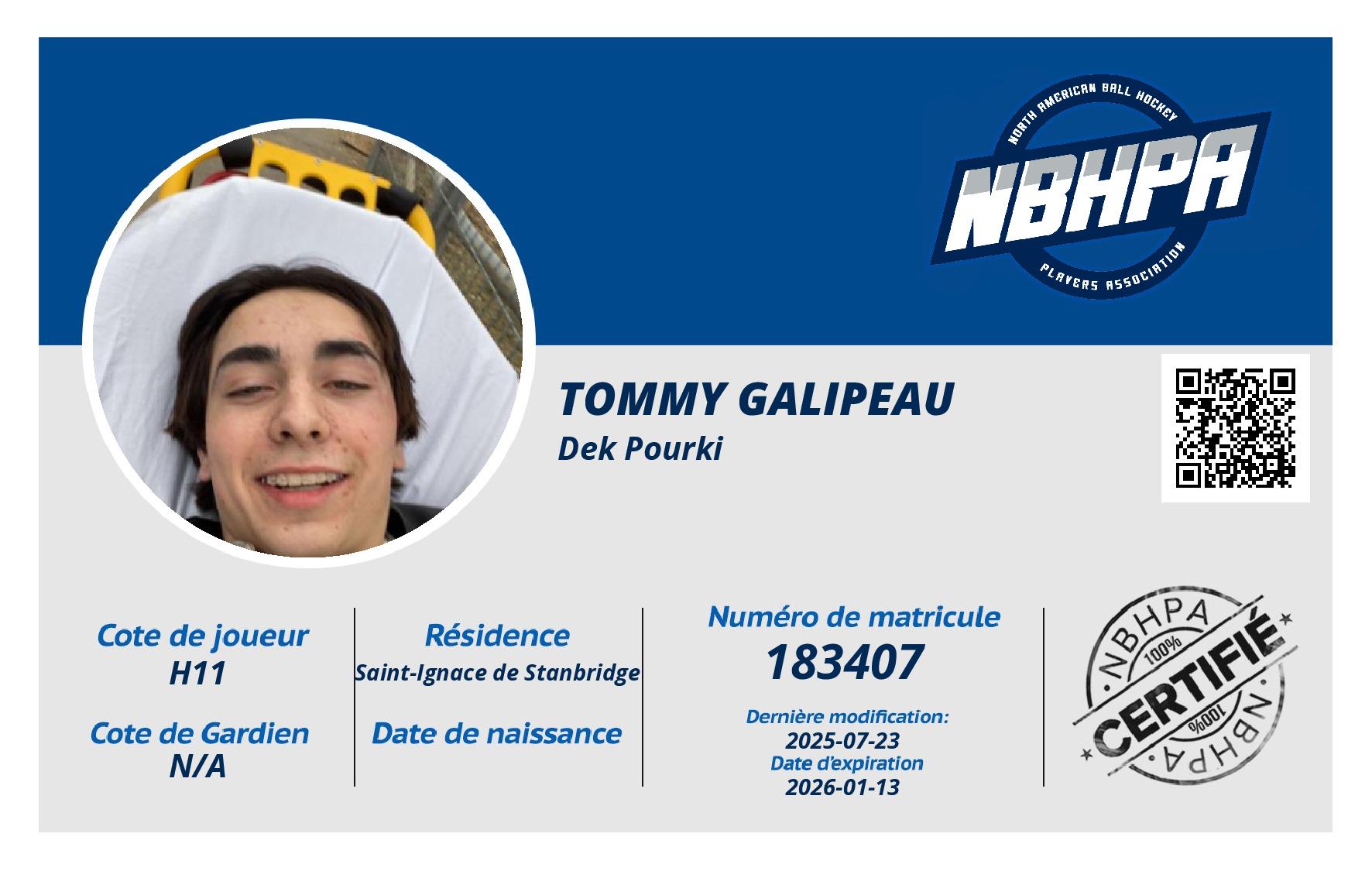 Tommy Galipeau