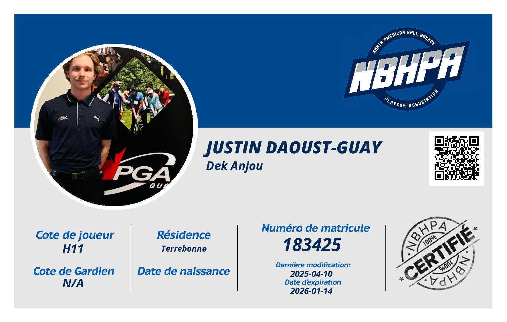 Justin Daoust-Guay