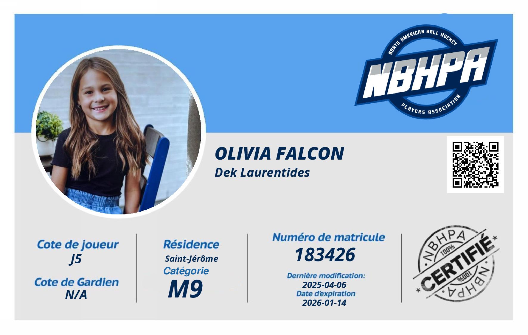 Olivia Falcon