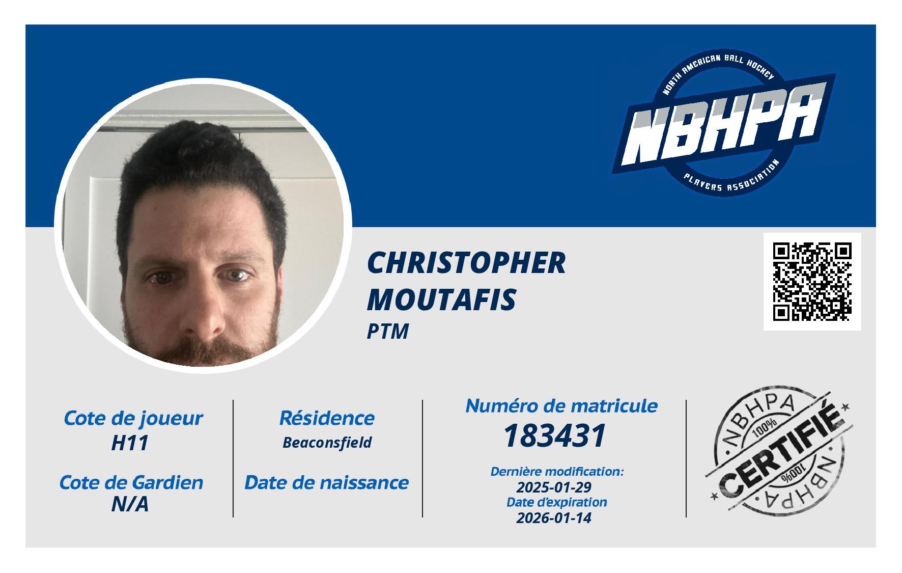 Christopher Moutafis