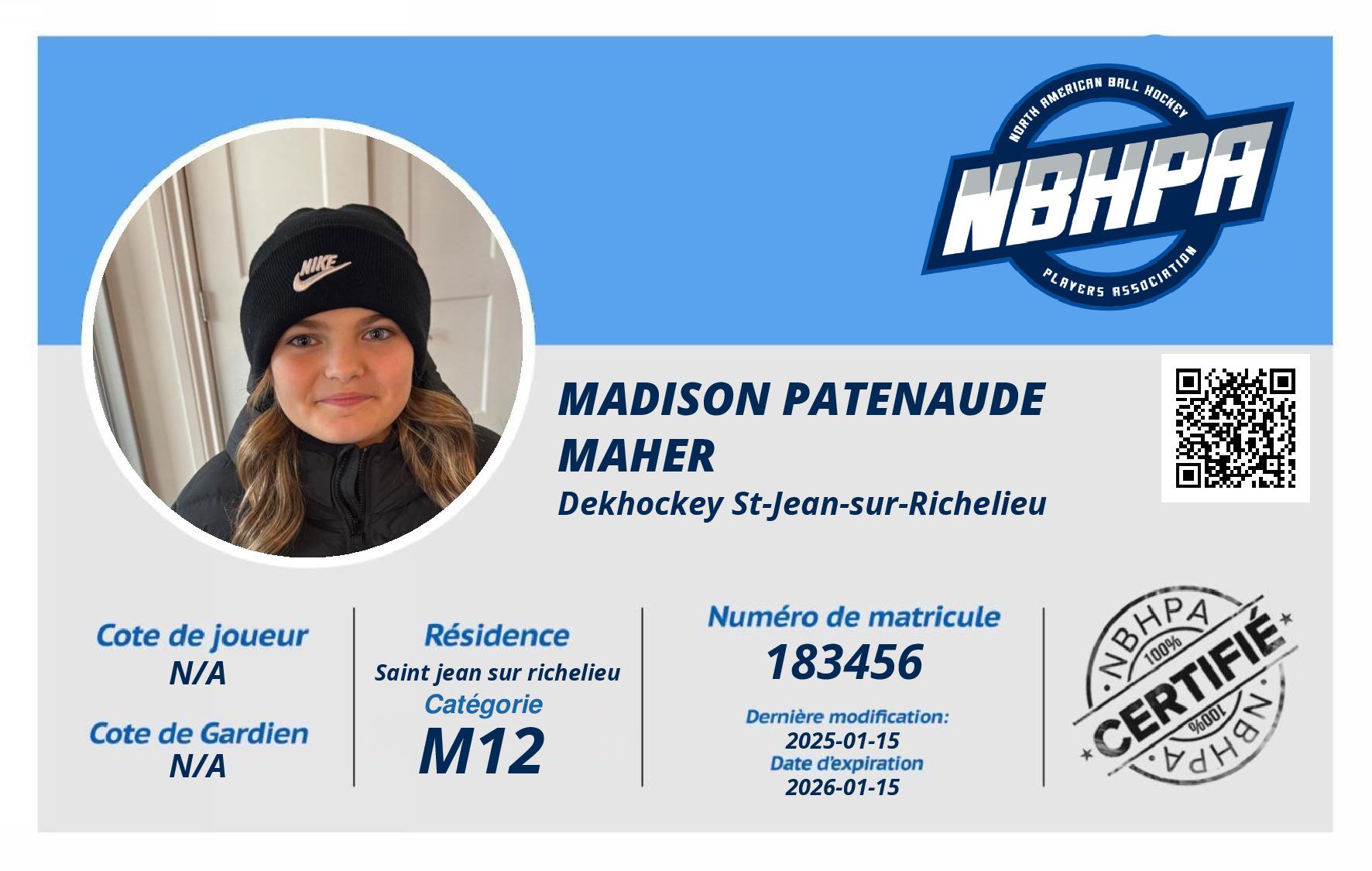 Madison Patenaude Maher