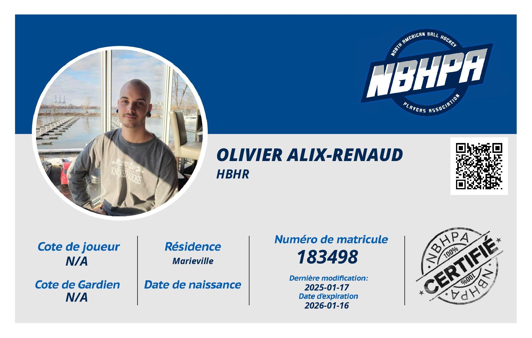 Olivier Alix-Renaud