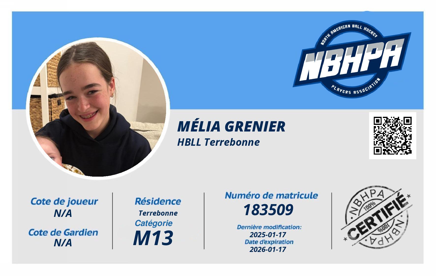 Mélia Grenier