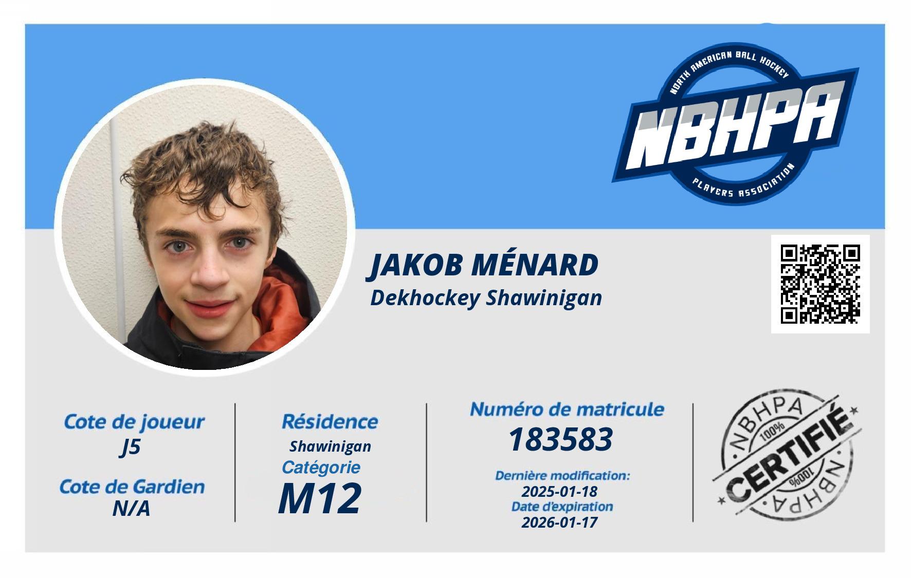 Jakob Ménard