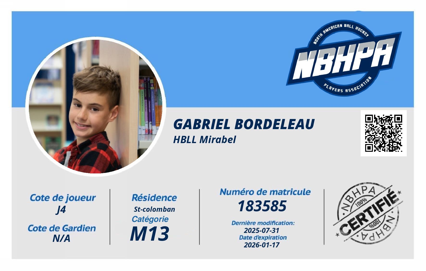 Gabriel Bordeleau