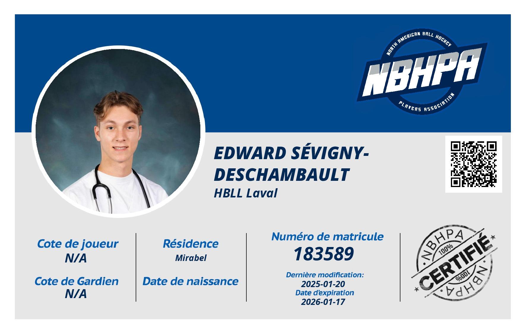 Edward Sévigny-Deschambault