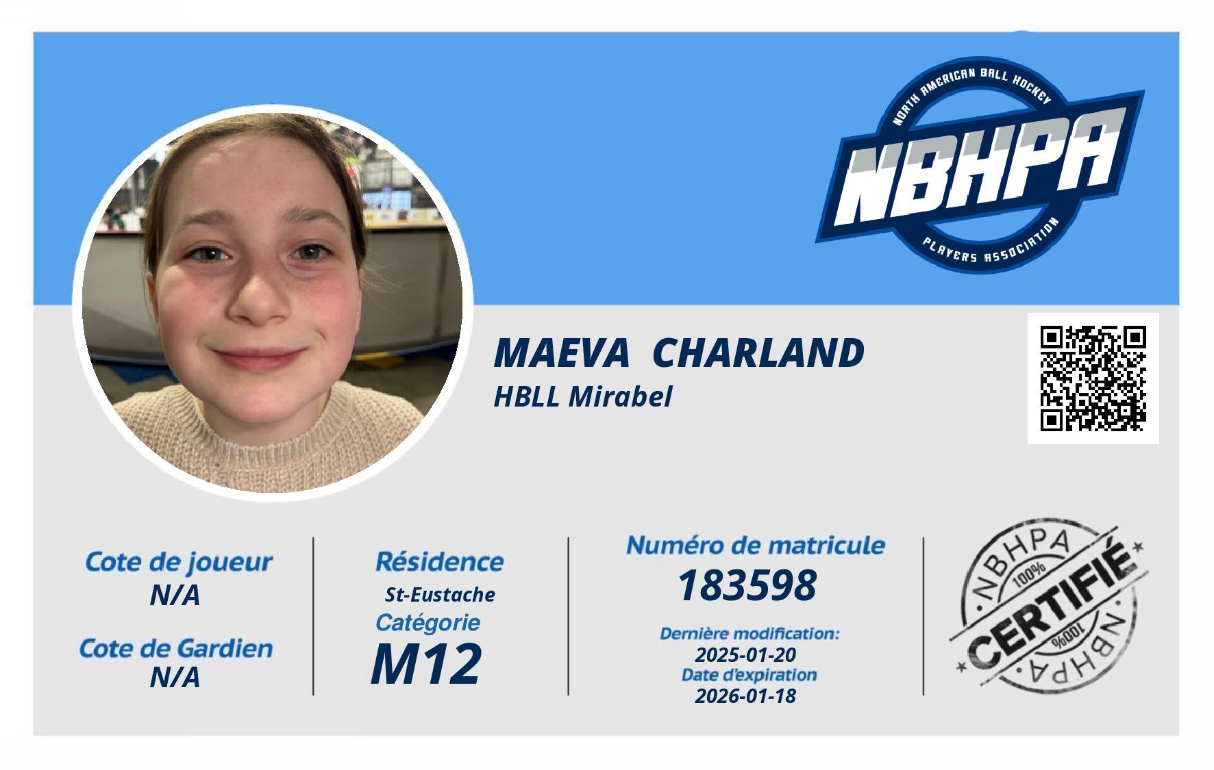 Maeva  Charland