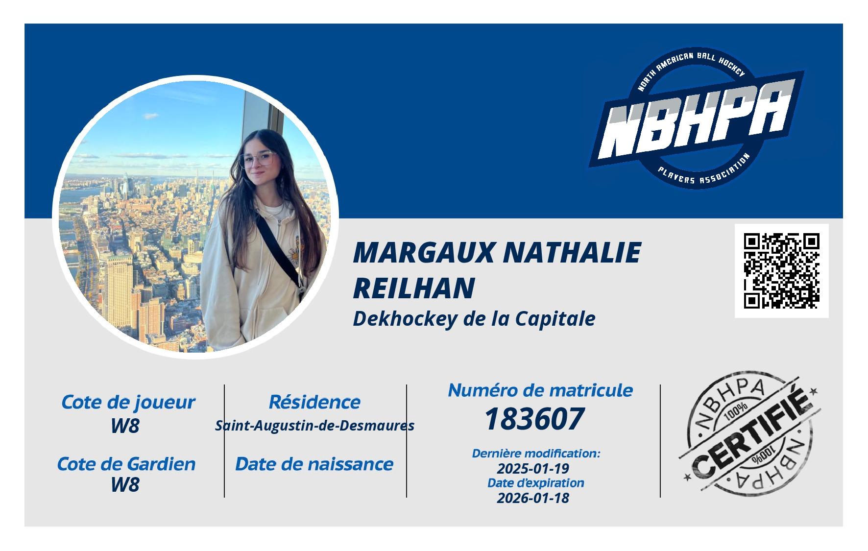 Margaux Nathalie Reilhan 