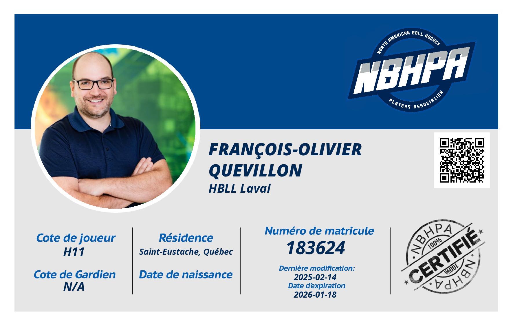 François-Olivier Quevillon