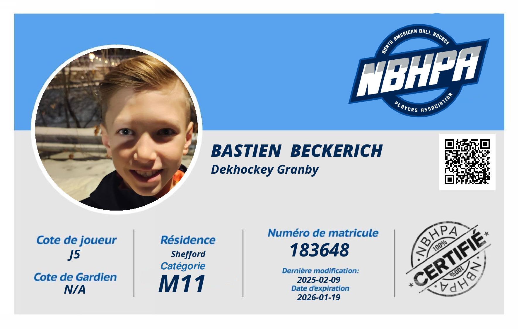 Bastien  Beckerich 