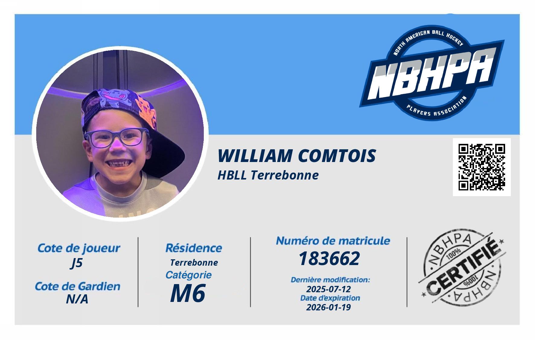 William Comtois