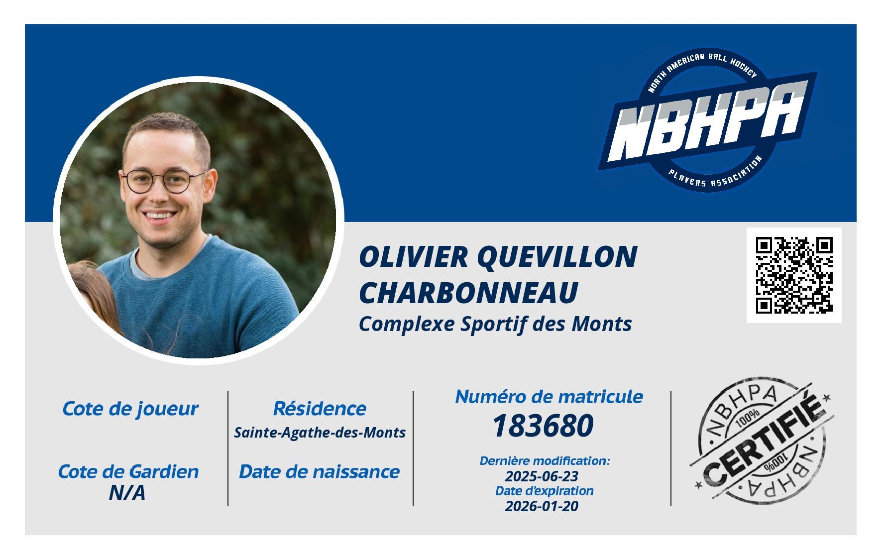 Olivier Quevillon Charbonneau