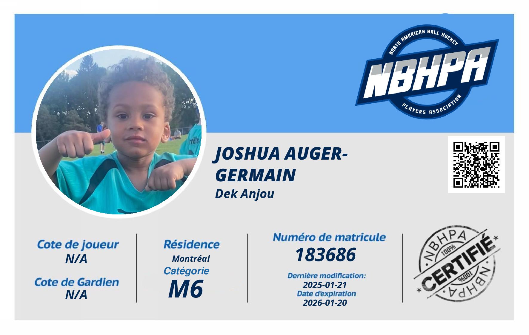 Joshua Auger-Germain