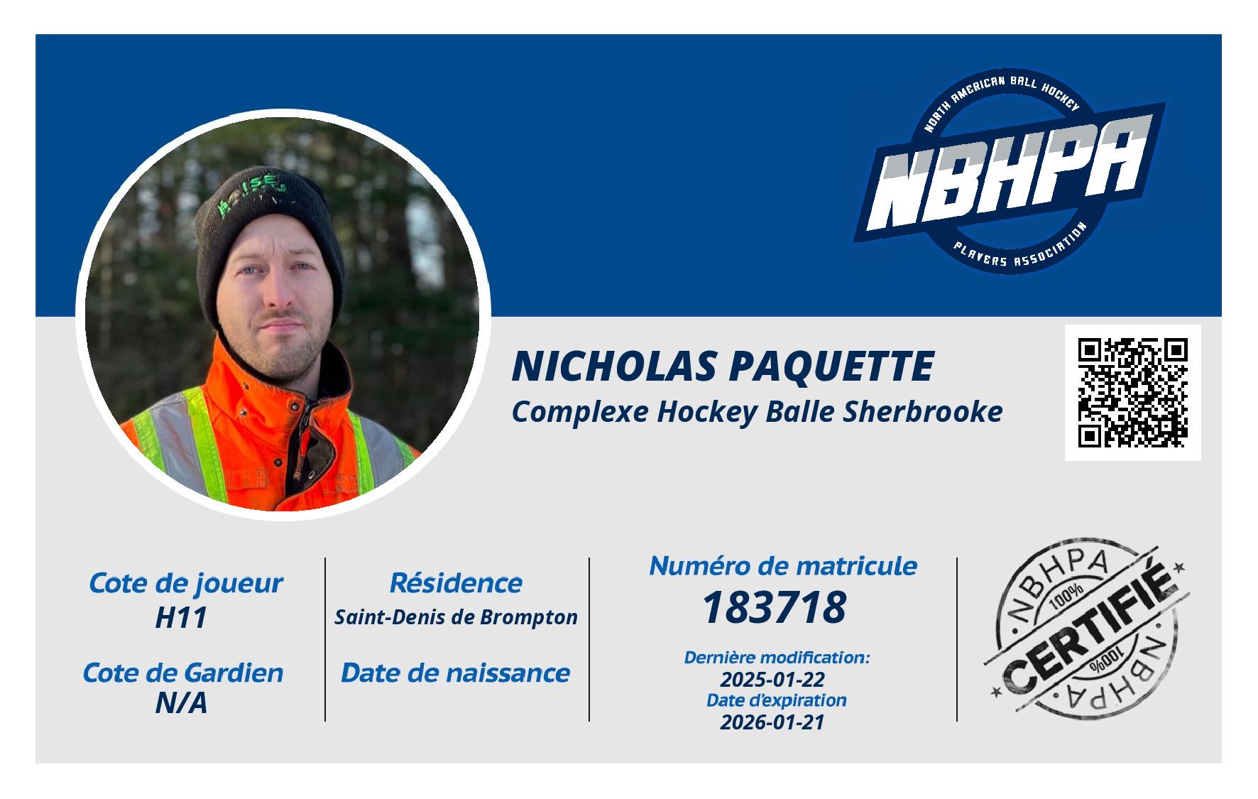 Nicholas Paquette