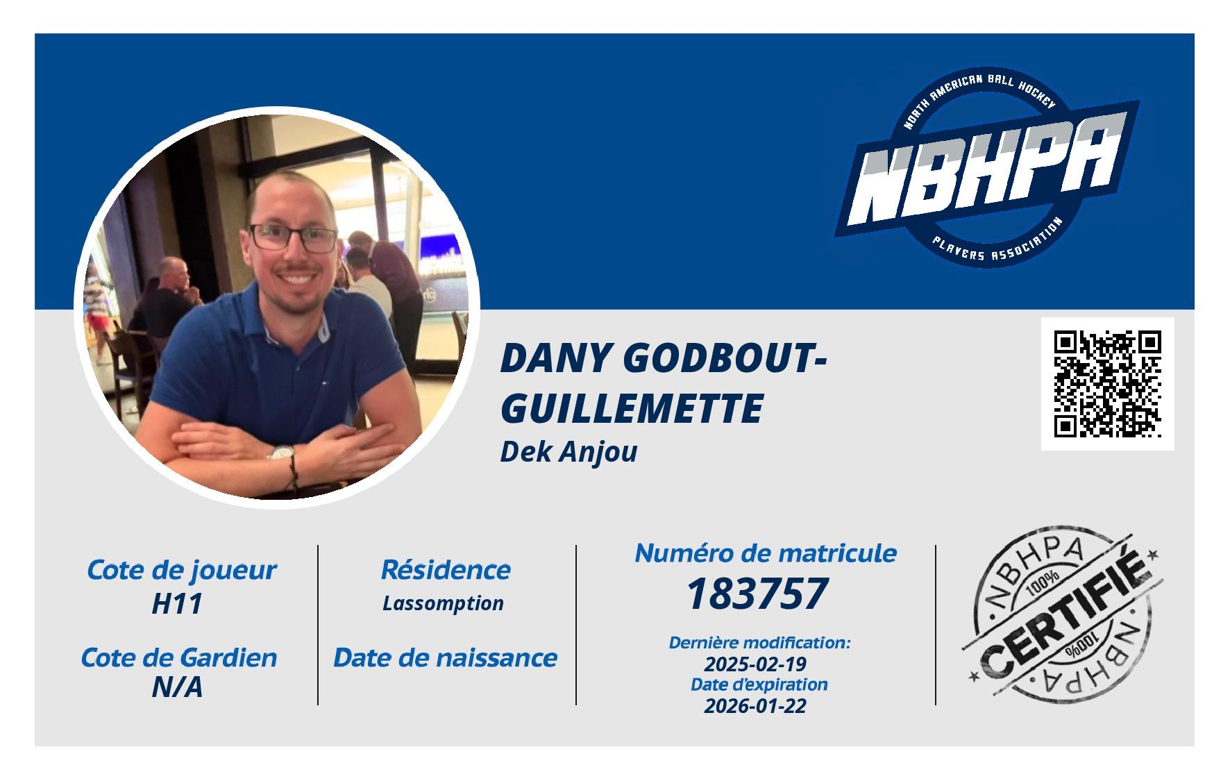 Dany Godbout-Guillemette 