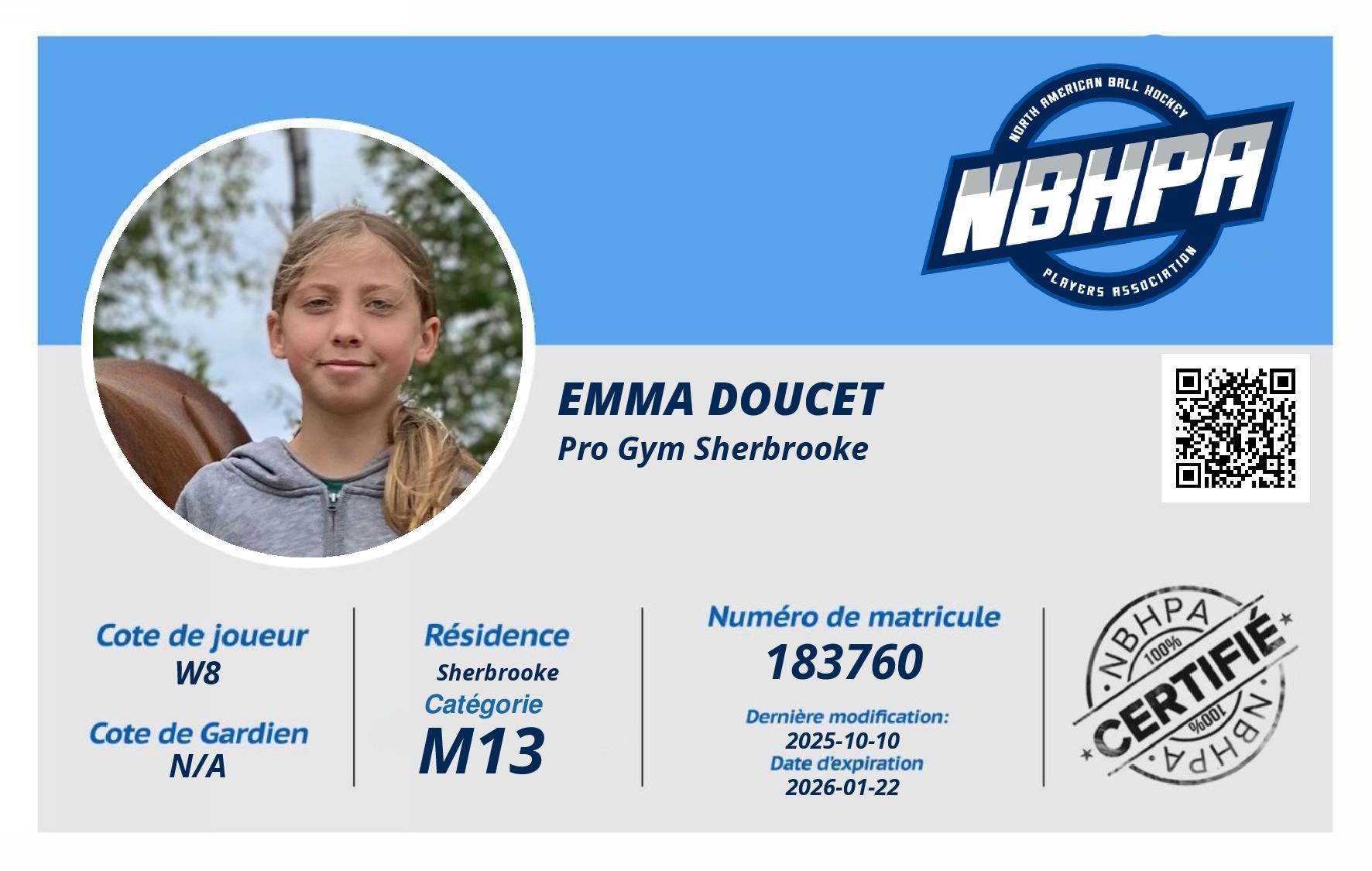 Emma Doucet