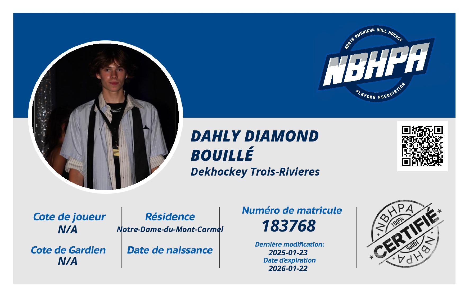 Dahly Diamond Bouillé