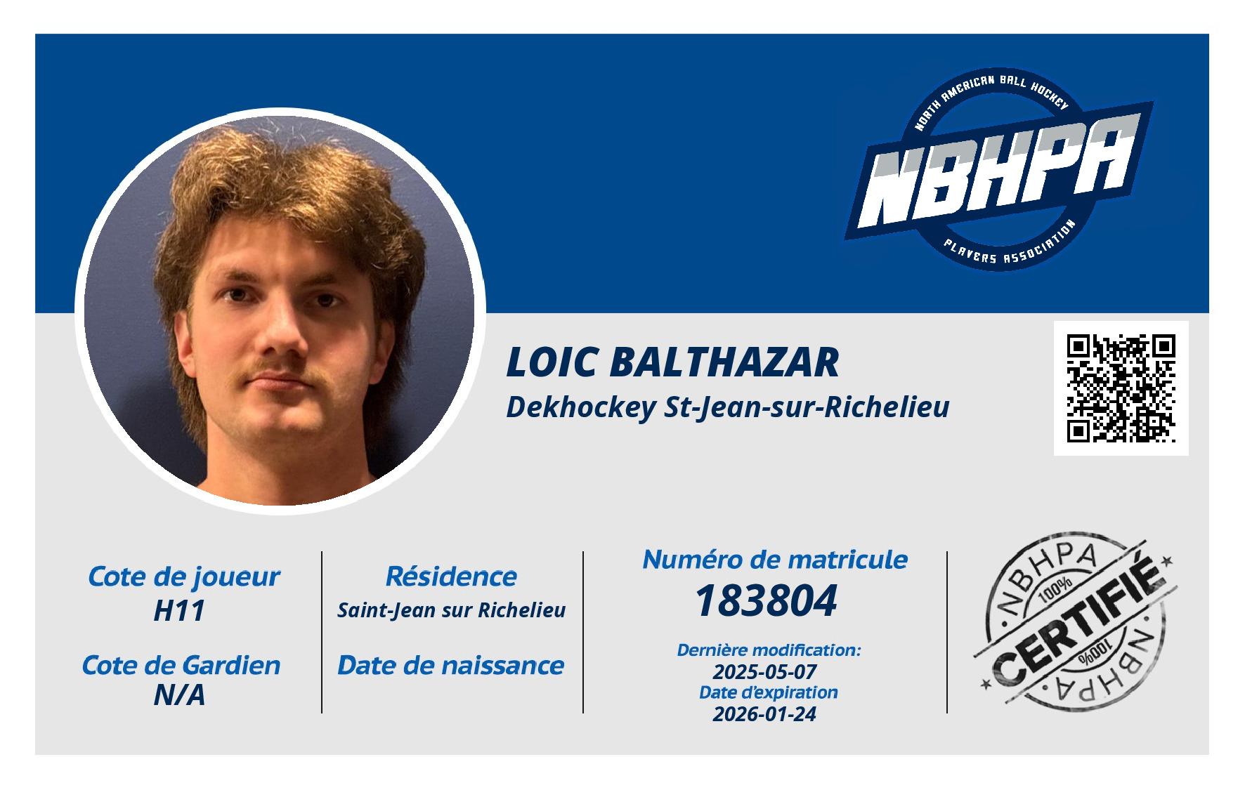 Loic Balthazar