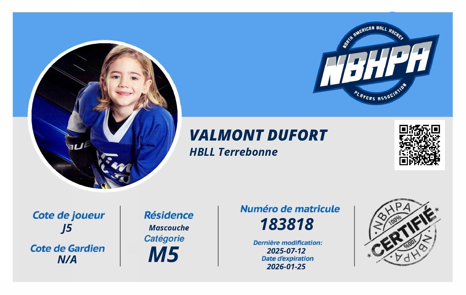 Valmont Dufort