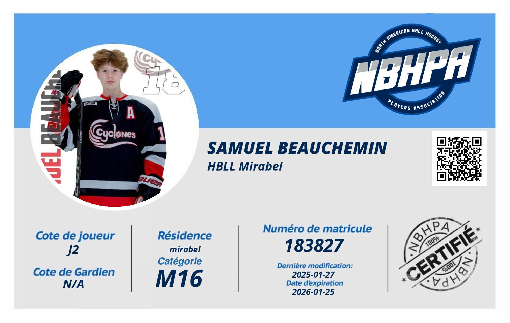 Samuel Beauchemin
