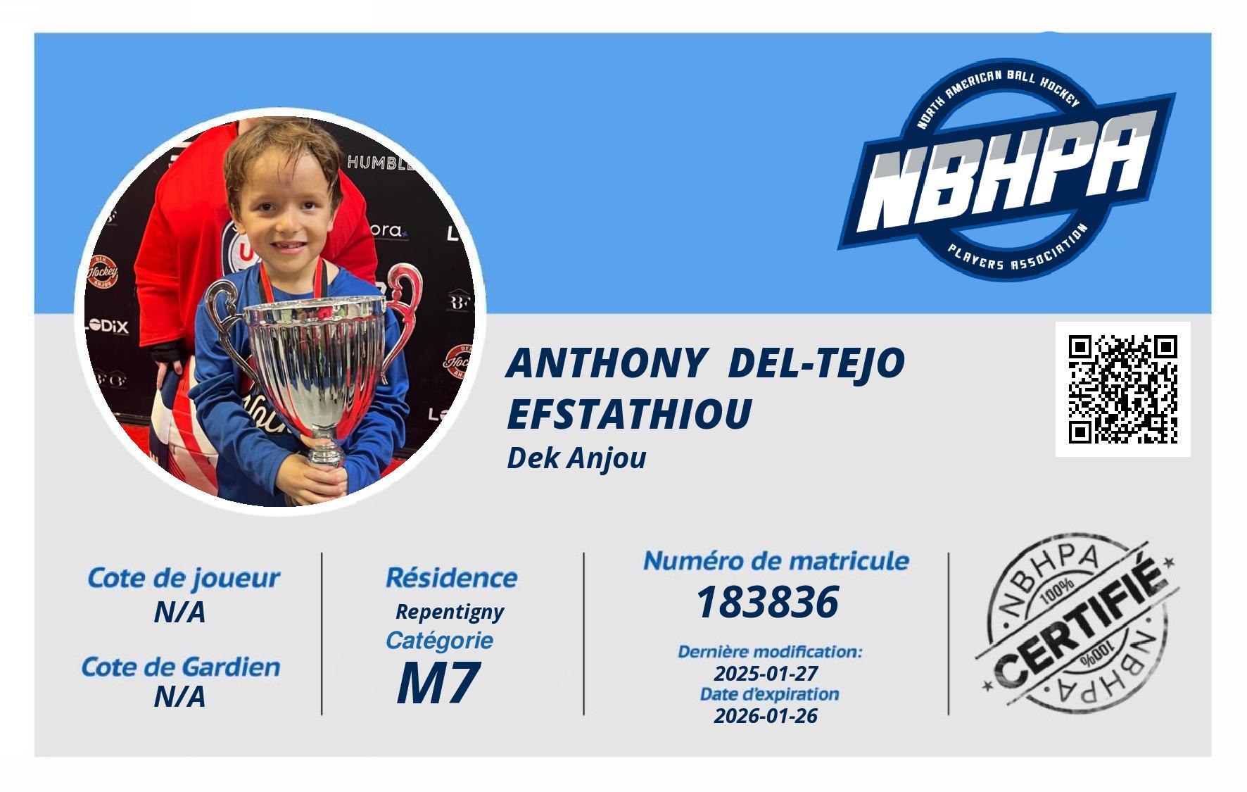 Anthony  Del-Tejo Efstathiou