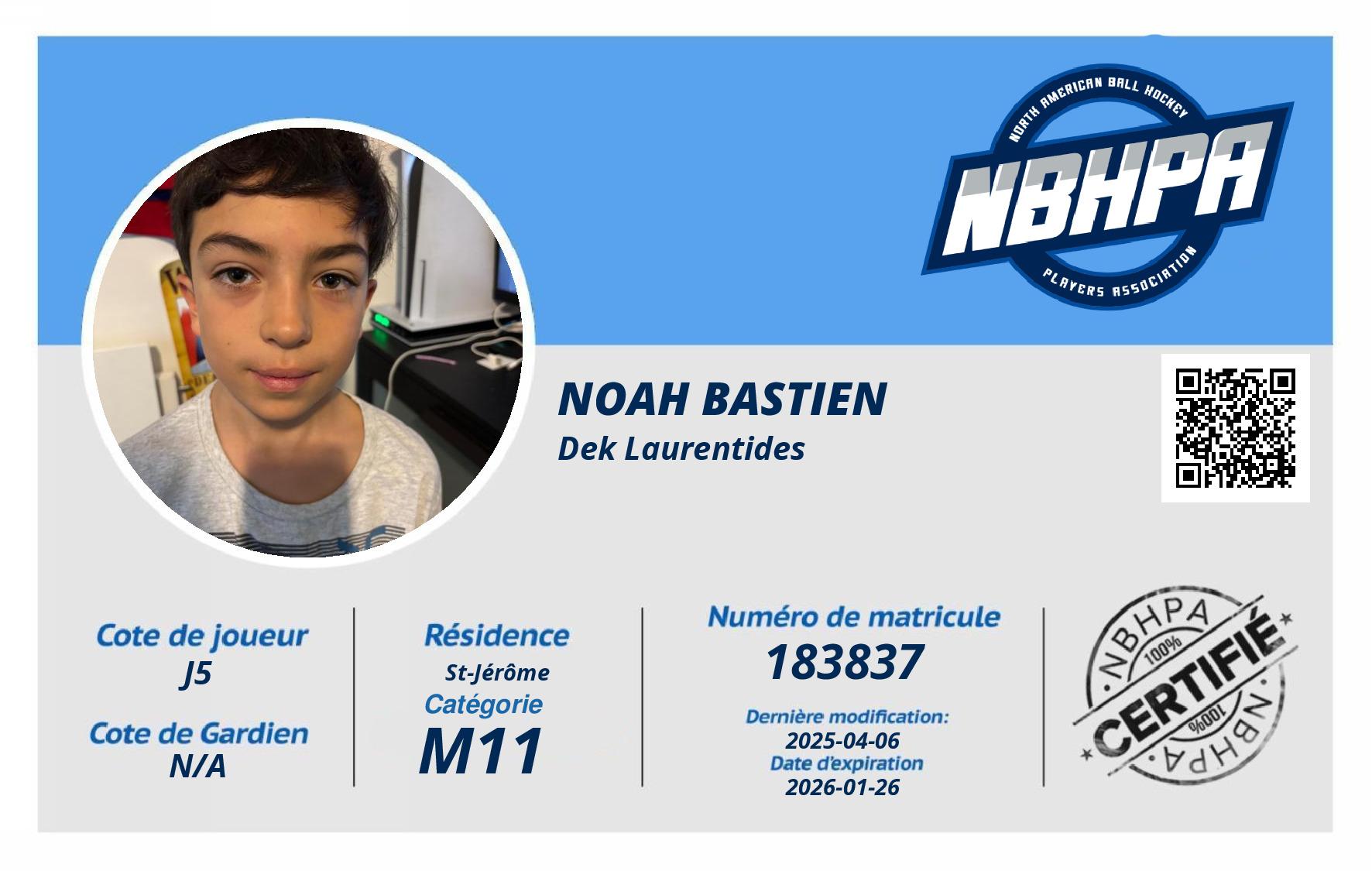Noah Bastien