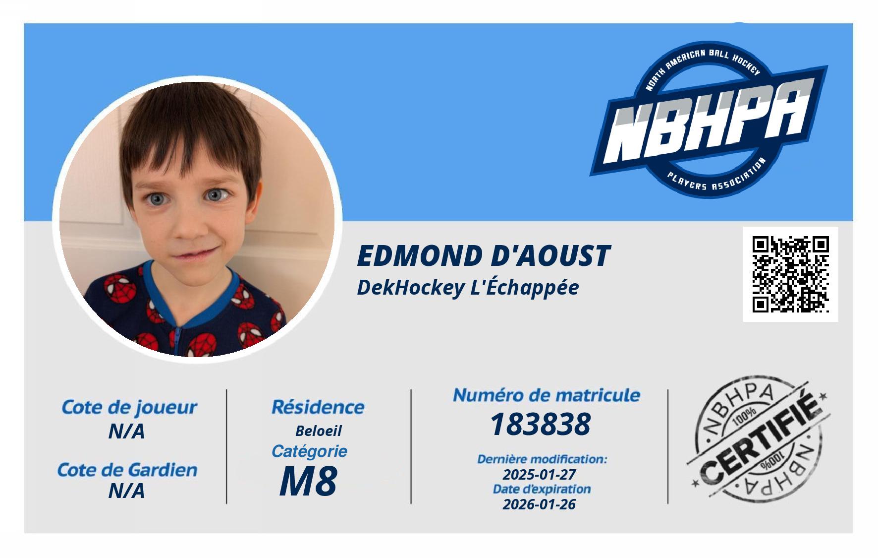 Edmond D'Aoust