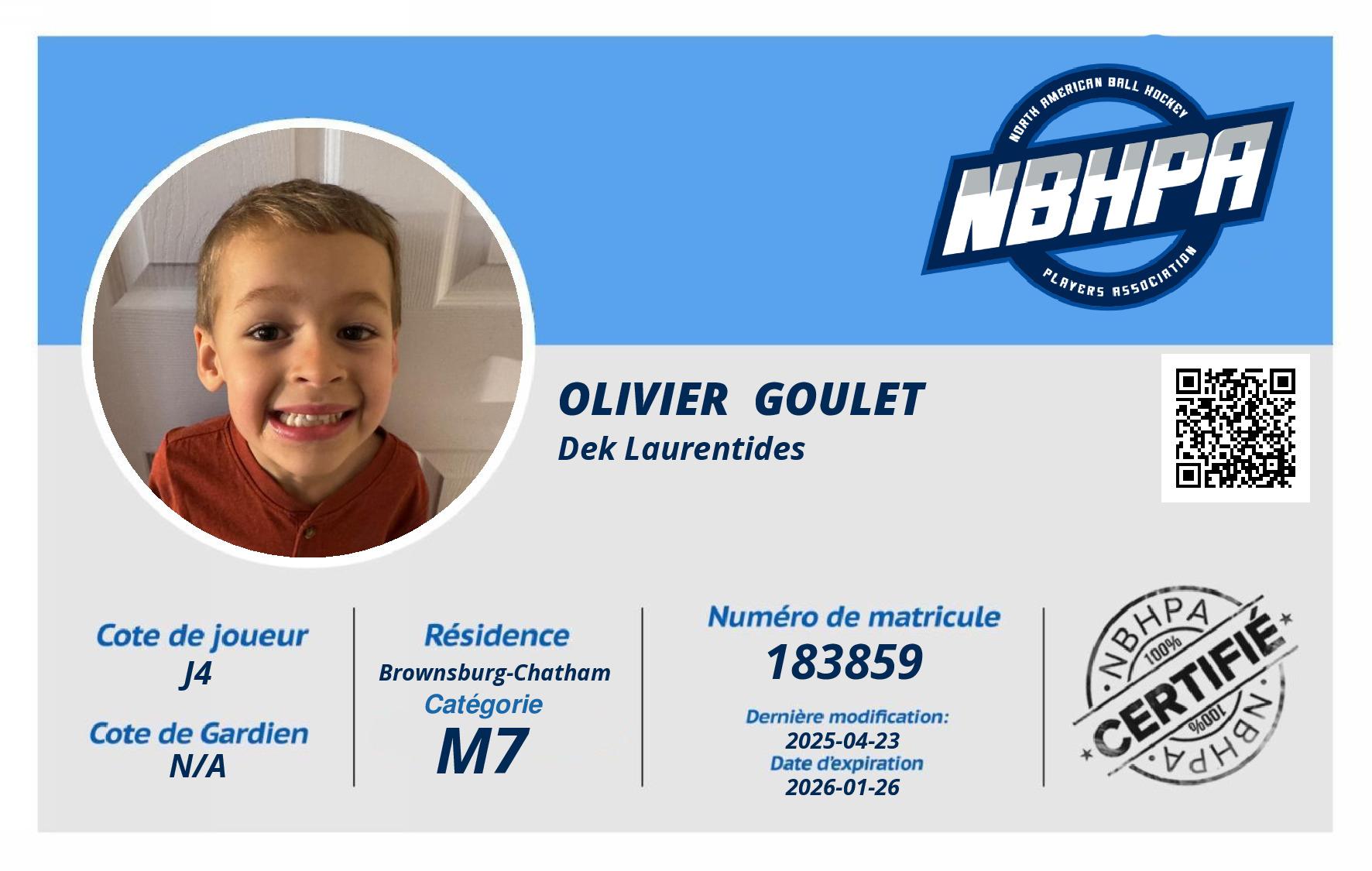 Olivier  Goulet