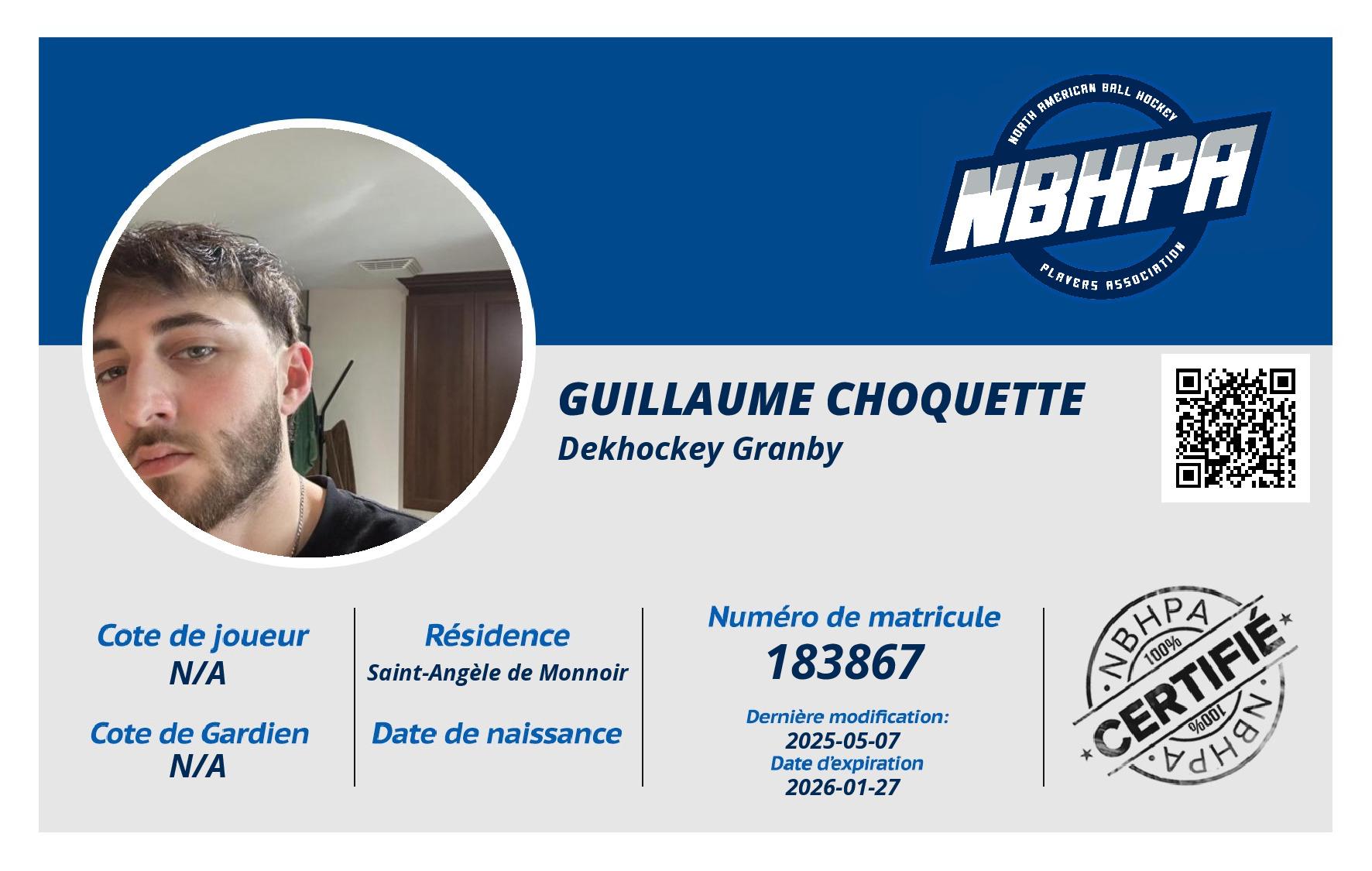 Guillaume Choquette