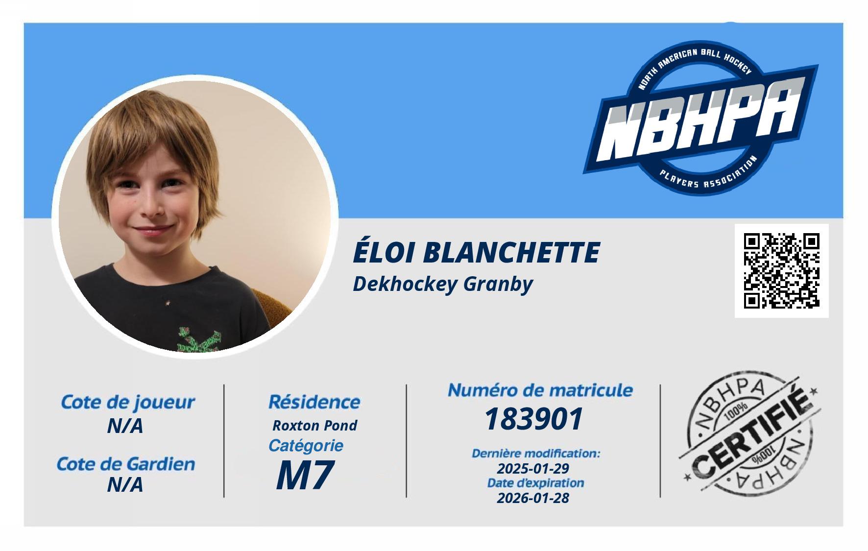 Éloi Blanchette