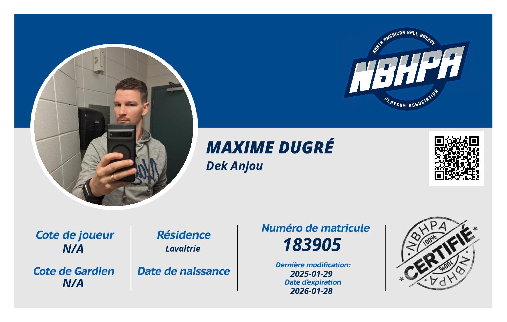 Maxime Dugré 
