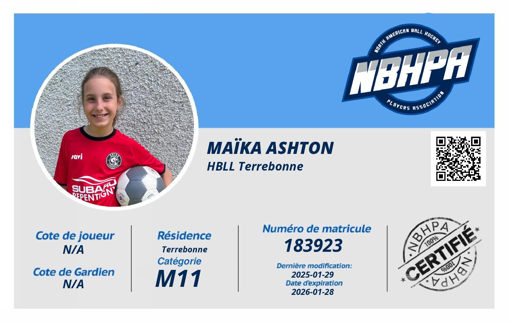 Maïka Ashton