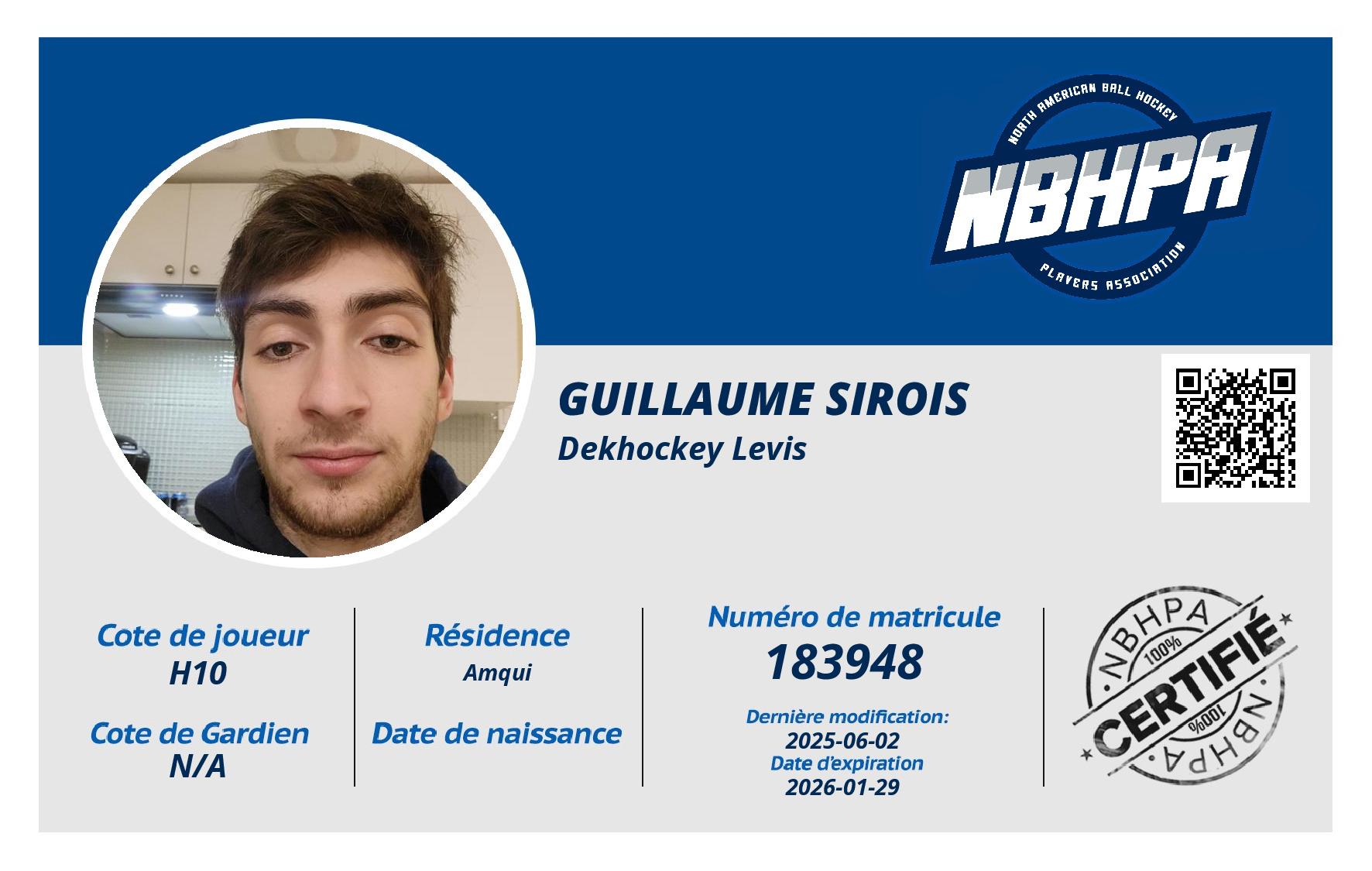 Guillaume Sirois
