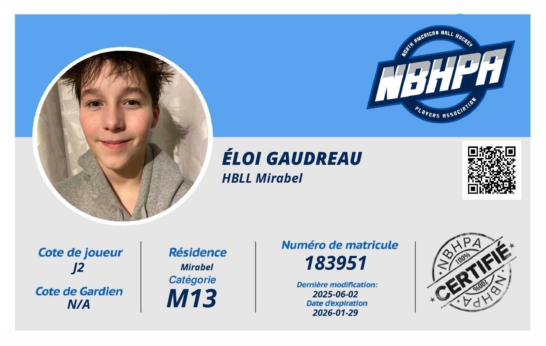 Éloi Gaudreau 