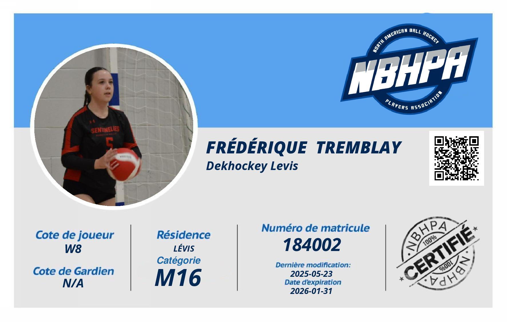 Frédérique  Tremblay 