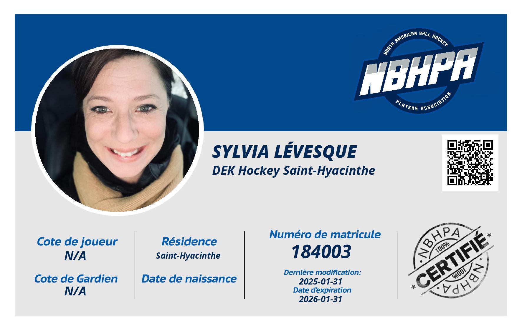 Sylvia Lévesque 