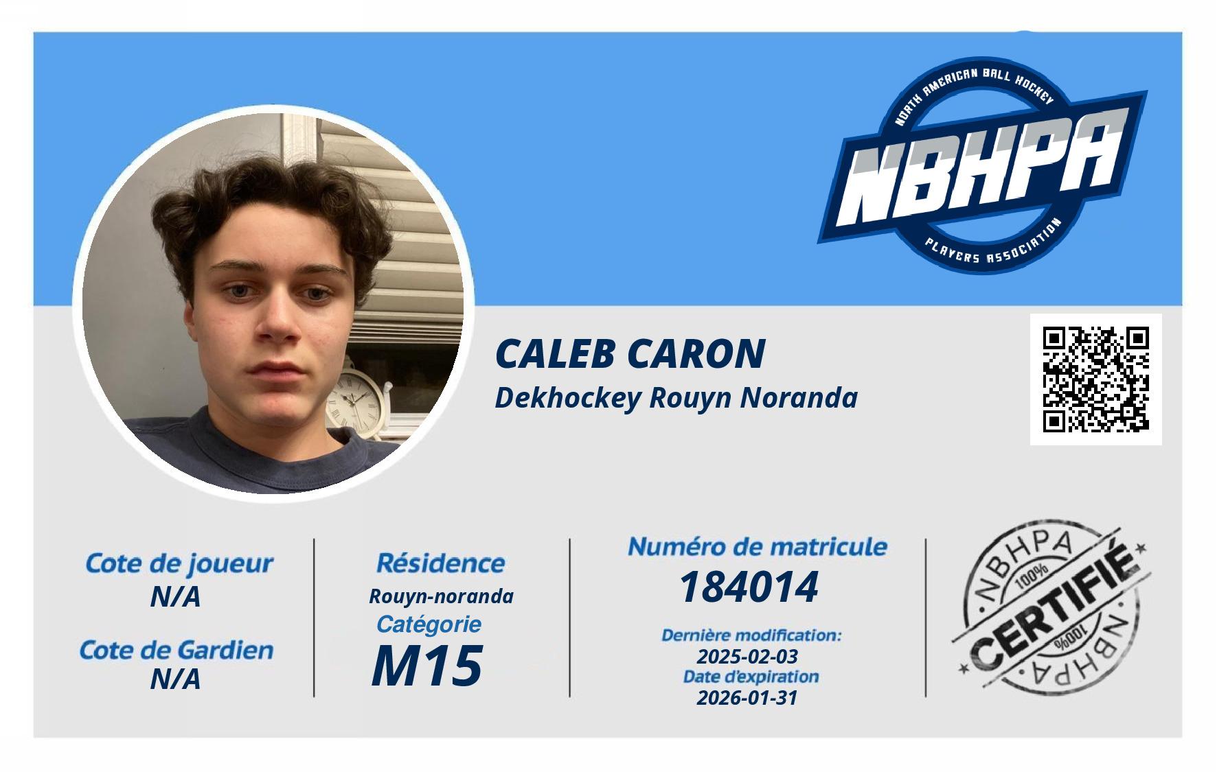 Caleb Caron