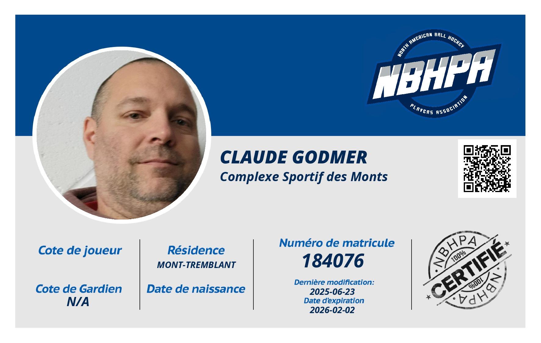 Claude Godmer